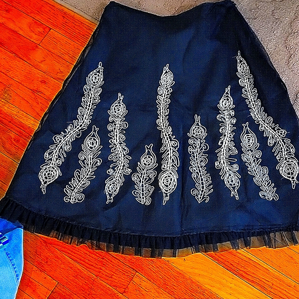 Silk skirt size 6